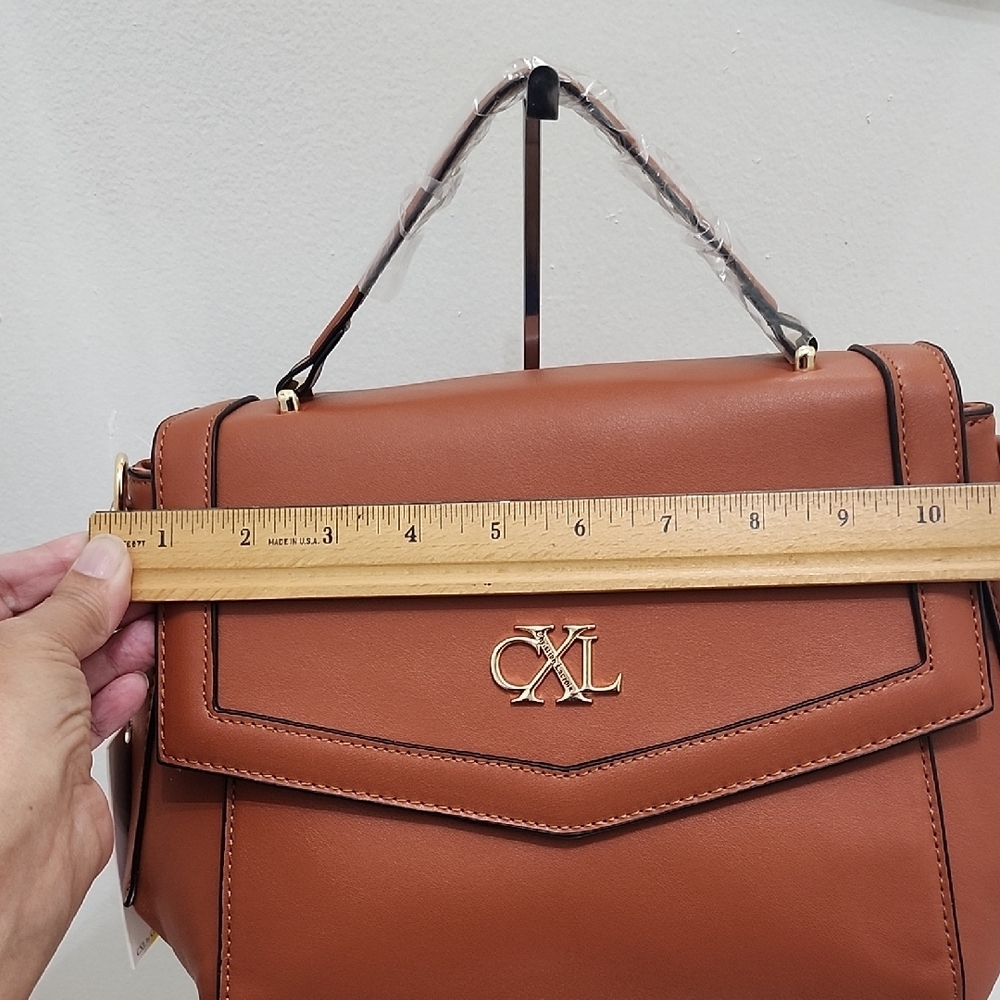 Women's RUST ART DECO ENVELOPE HANDBAG - Picture 13 of 13